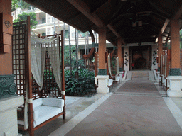 The lobby of the Ocean Sonic Resort