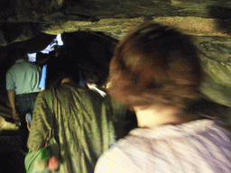 Miaomiao and Mengjin inside the Minor Grotto Heaven at the Sanya Nanshan Dongtian Park