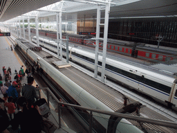 Trains at the Sanya Railway Station