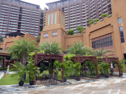 Buildings and pavilions at the central area of the Sanya Bay Mangrove Tree Resort