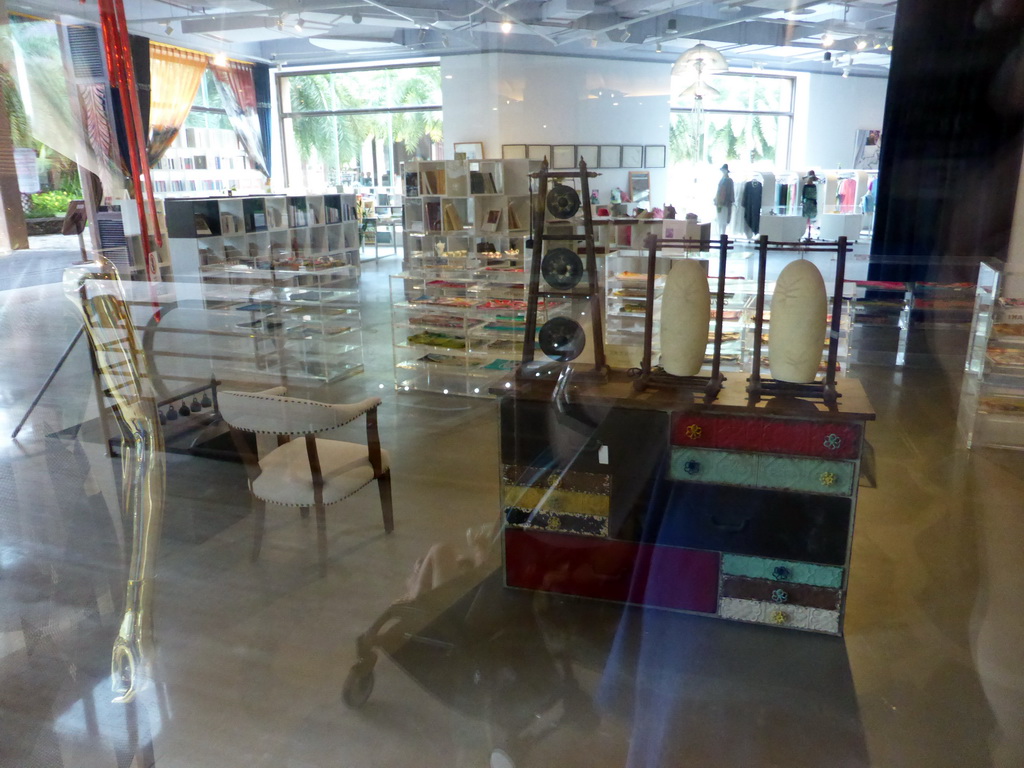 Interior of a shop at the Today Art Galleria at the Sanya Bay Mangrove Tree Resort