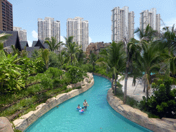 The Amazon Jungle Water Park at the central area of the Sanya Bay Mangrove Tree Resort