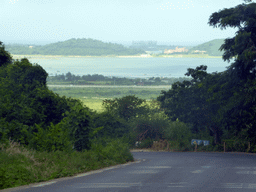 The 223 National Road near Shangzhuluocun and Tielu Port, viewed from the car