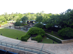 The swimming pool of the InterContinental Sanya Haitang Bay Resort, viewed from the lobby