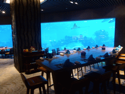 Interior of the Aqua restaurant at the InterContinental Sanya Haitang Bay Resort