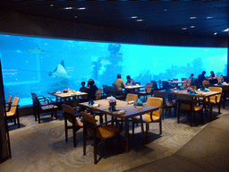 Interior of the Aqua restaurant at the InterContinental Sanya Haitang Bay Resort