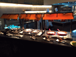 Buffet table at the Aqua restaurant at the InterContinental Sanya Haitang Bay Resort