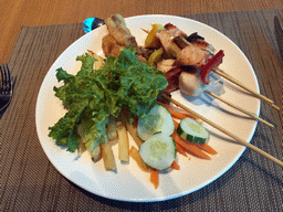 Lunch at the Aqua restaurant at the InterContinental Sanya Haitang Bay Resort