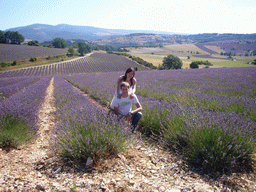 Tim and Miaomiao in a Lavender field