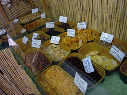 Dried fruits in the Lavender shop