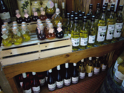 Bottles in the Lavender shop