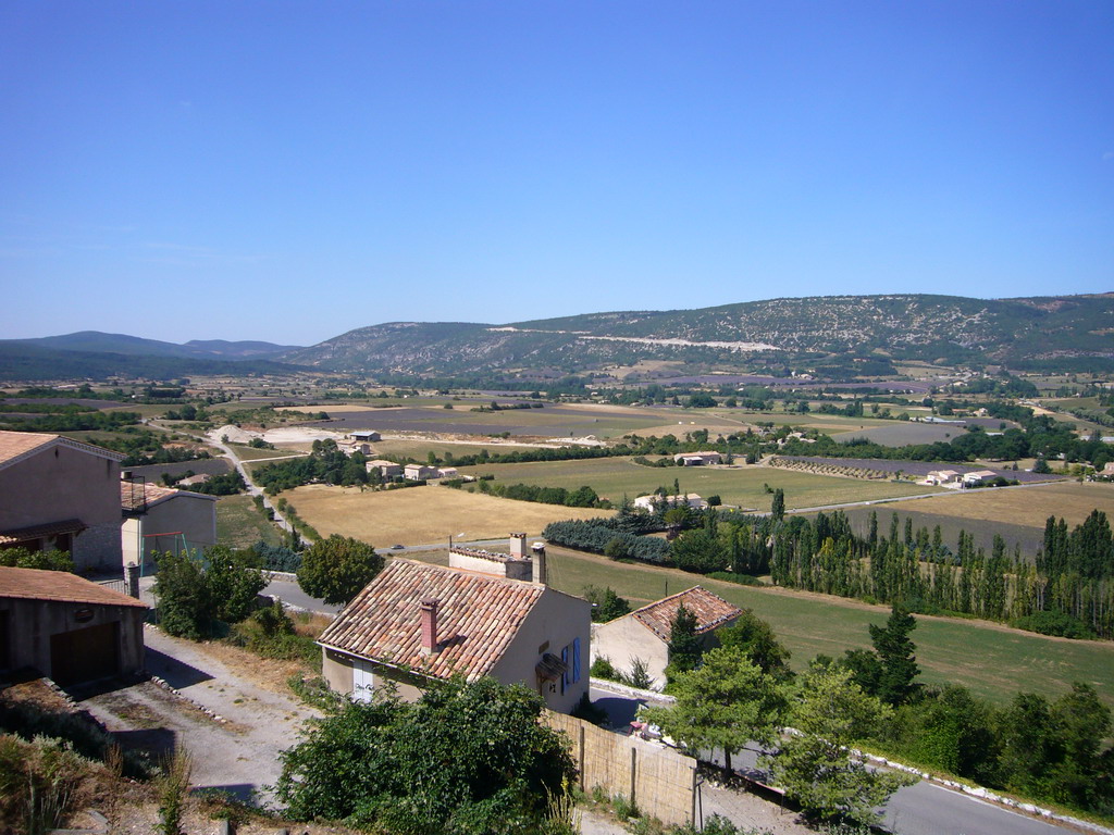 Countryside near Sault in the Provence