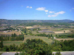 Countryside near Sault in the Provence