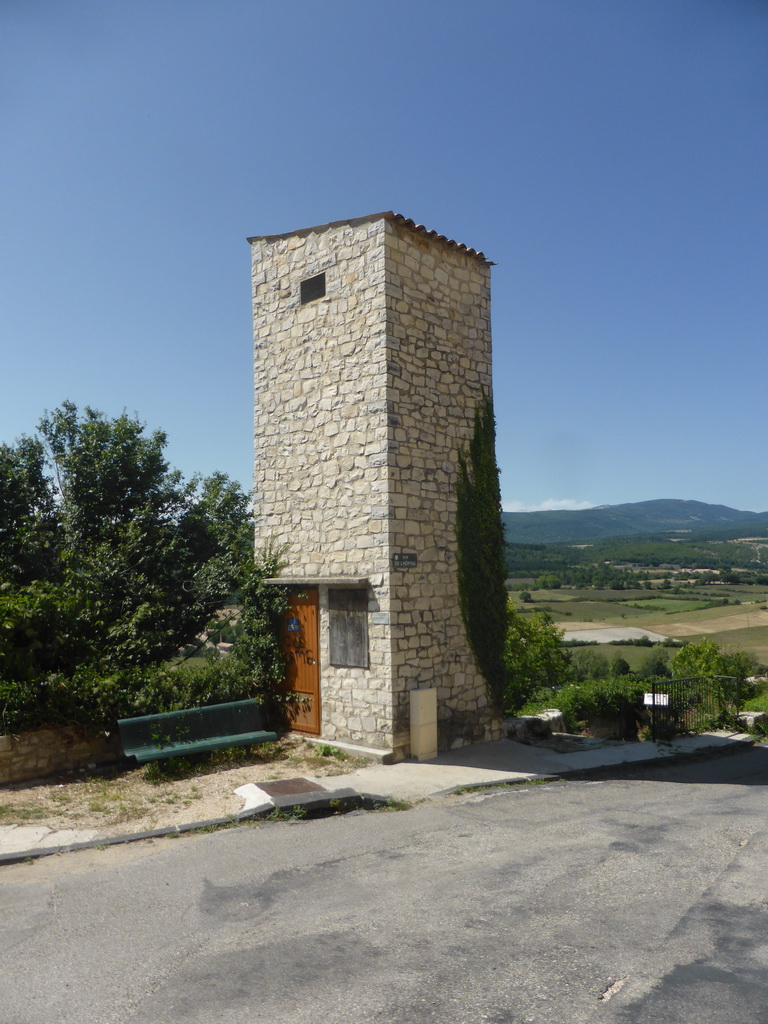 Small tower at the Rue de l`Hôpital