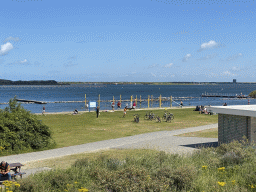 The Water Playground at the West Repart beach, viewed from the staircase from the Rampweg road