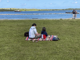 Miaomiao and Max at the West Repart beach