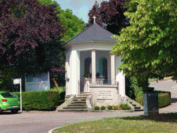 Monument to the victims of the Second World War, next to the Route du Vin road at Schengen