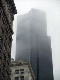 Upper part of the Columbia Center, viewed from Cherry Street