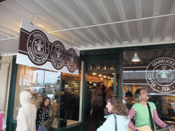 Front of the Original Starbucks Store at Pike Place