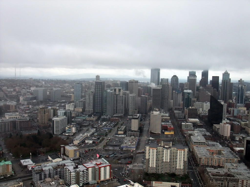 Skyline of Seattle, viewed from the Space Needle