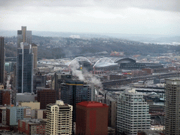 Qwest Field football stadium, viewed from the Space Needle