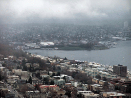 Northwest part of Lake Union, viewed from the Space Needle