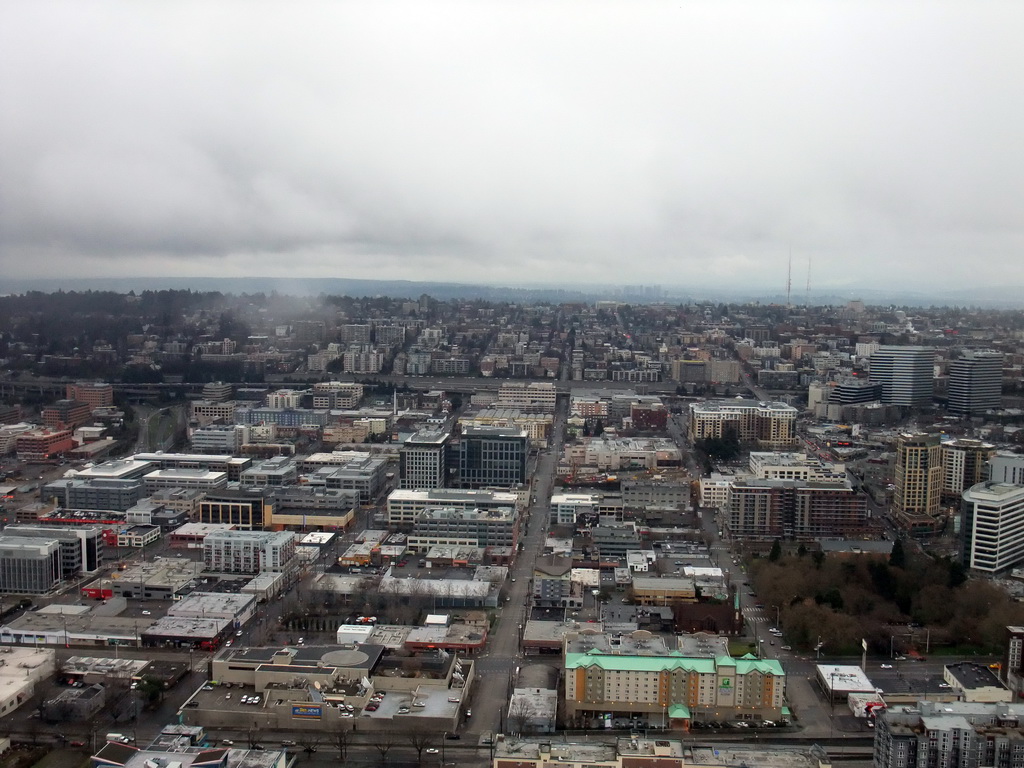 East part of Seattle and Lake Washington, viewed from the Space Needle