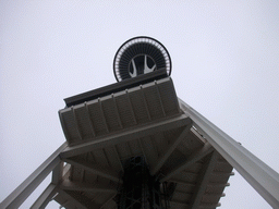 The Space Needle, from right below