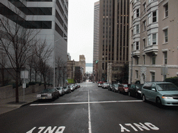 Marion Street, leading to the coastline of Elliott Bay