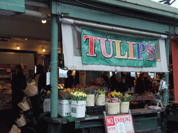 Tulip shop at Pike Place Market