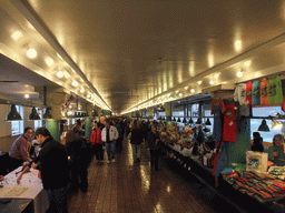 Flower shops at Pike Place Market