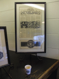 Sign and espresso at the Original Starbucks Store at Pike Place