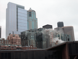 Skyline of Seattle, viewed from the Seattle Aquarium