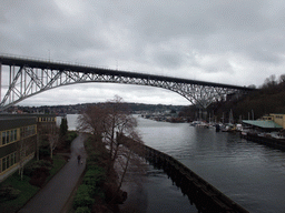 The Aurora Bridge, viewed from the Fremont Bridge