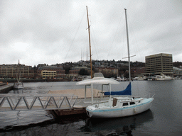 Boats at Lake Union Park