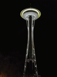 The Space Needle, by night