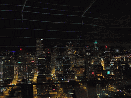 Skyline of Seattle, viewed from the Space Needle, by night