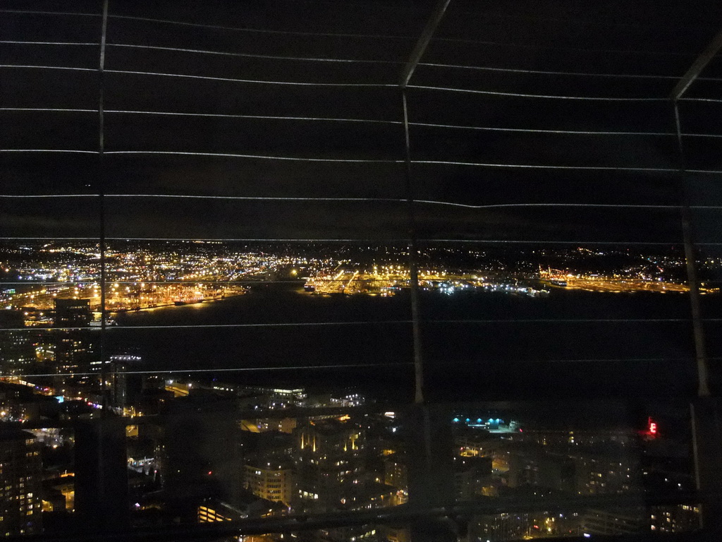 Lake Union, viewed from the Space Needle, by night