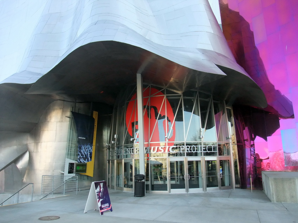 Entrance of the Experience Music Project Science Fiction Museum