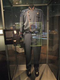 Clothing of Commander William Adama from the 2004 Battlestar Galactica series at the Experience Music Project Science Fiction Museum