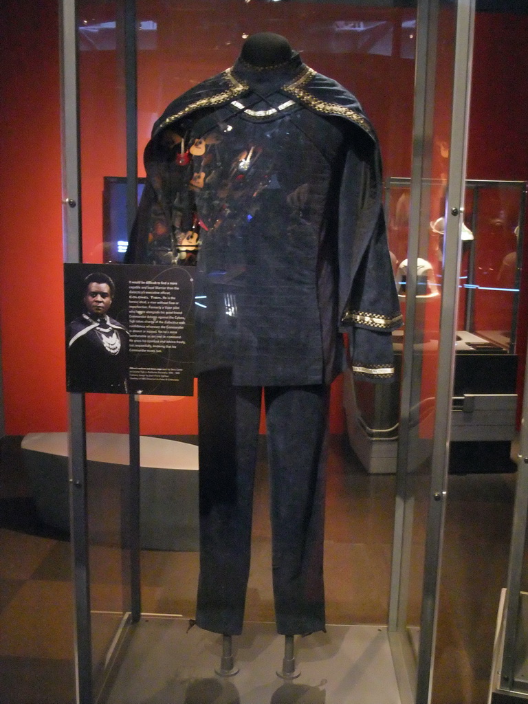 Clothing of Colonel Tigh from the 1978 Battlestar Galactica series at the Experience Music Project Science Fiction Museum
