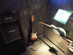 Guitars at the Sound Lab at the Experience Music Project Science Fiction Museum