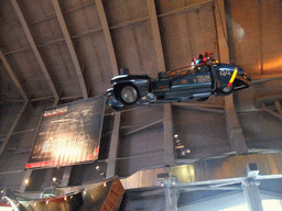 Blade Runner Spinner Car hanging on the ceiling at the Experience Music Project Science Fiction Museum