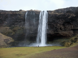 The Seljalandsfoss waterfall