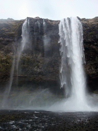 The Seljalandsfoss waterfall