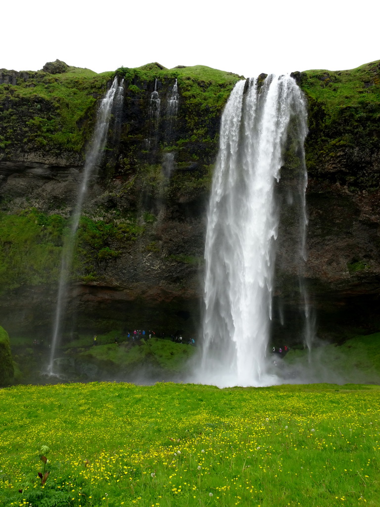 The Seljalandsfoss waterfall
