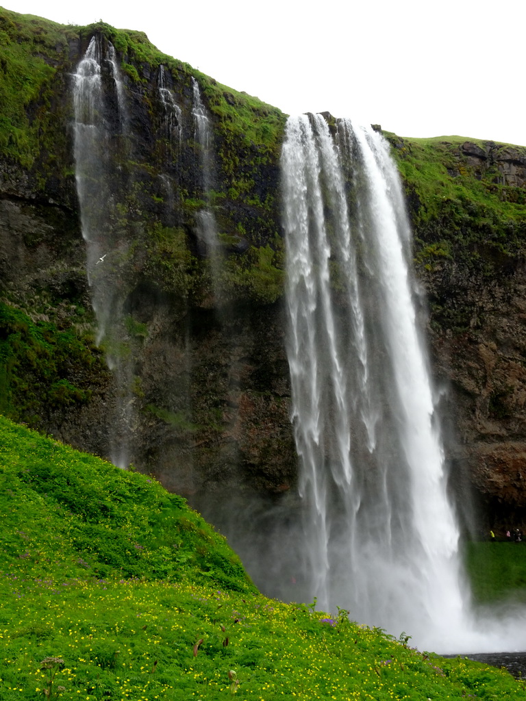 The Seljalandsfoss waterfall