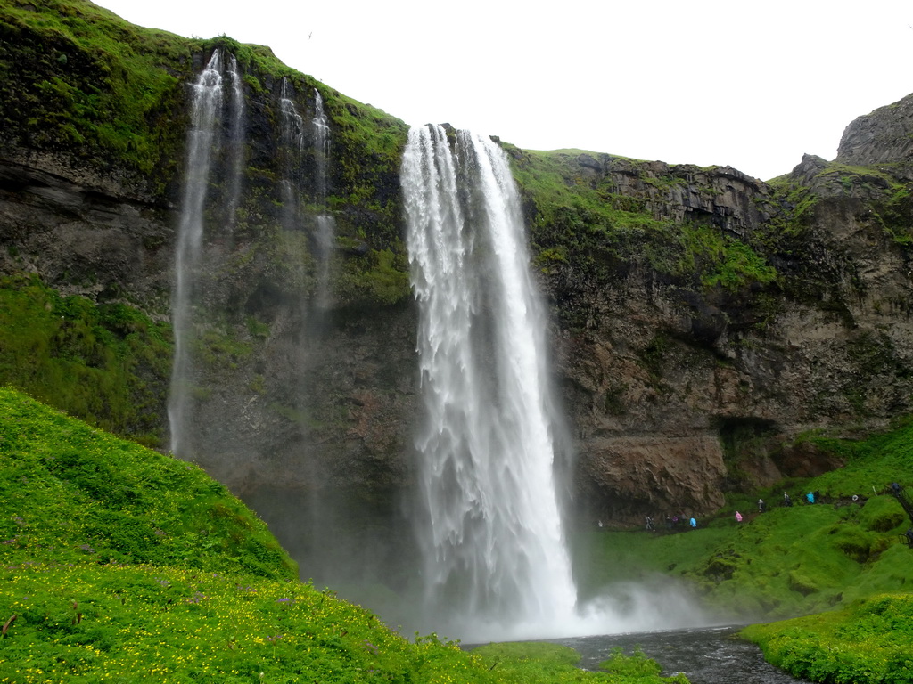 The Seljalandsfoss waterfall