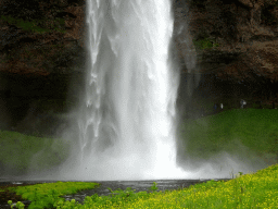 The Seljalandsfoss waterfall