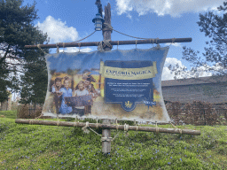 Information on the Exploria Magica attraction at the Port Laguna section at the Toverland theme park, at the entrance road